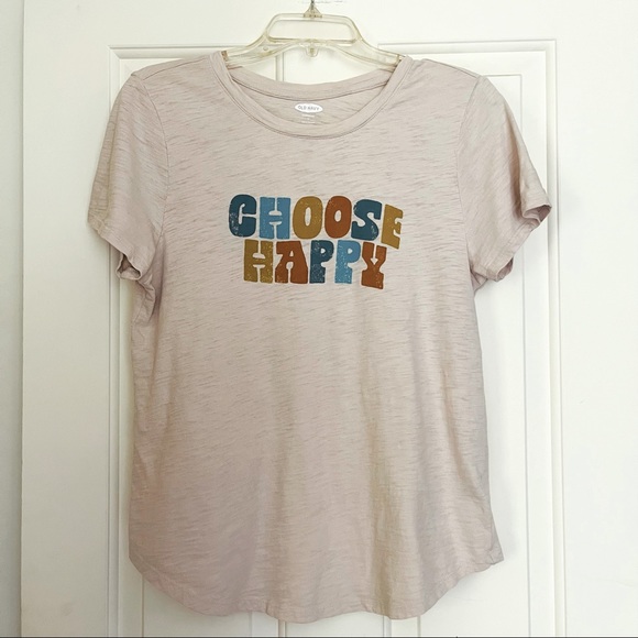 Old Navy Tops - Old Navy Choose Happy T-Shirt L